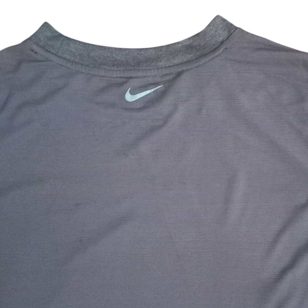 Nike Boys Gray Dri-Fit Long Sleeve Athletic Top – Youth XL - Picture 4 of 7